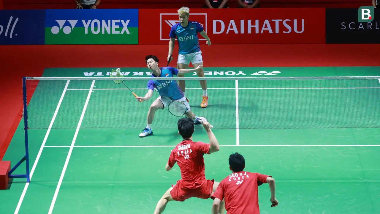 Marcus/Kevin Vs Kang/Seo Indonesia Masters 2023