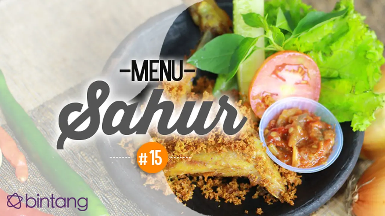 [Bintang] Resep Mudah Ayam Kremes untuk Santap Sahur