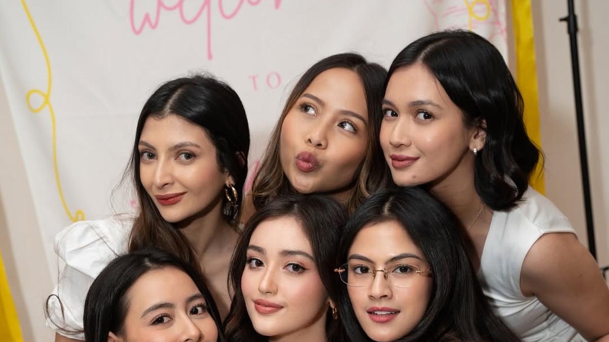 Sebentar Lagi Menikah, Gaya Ranty Maria Menjelma Peri Cantik dalam Balutan Dress Bunga di Momen Bridal Shower