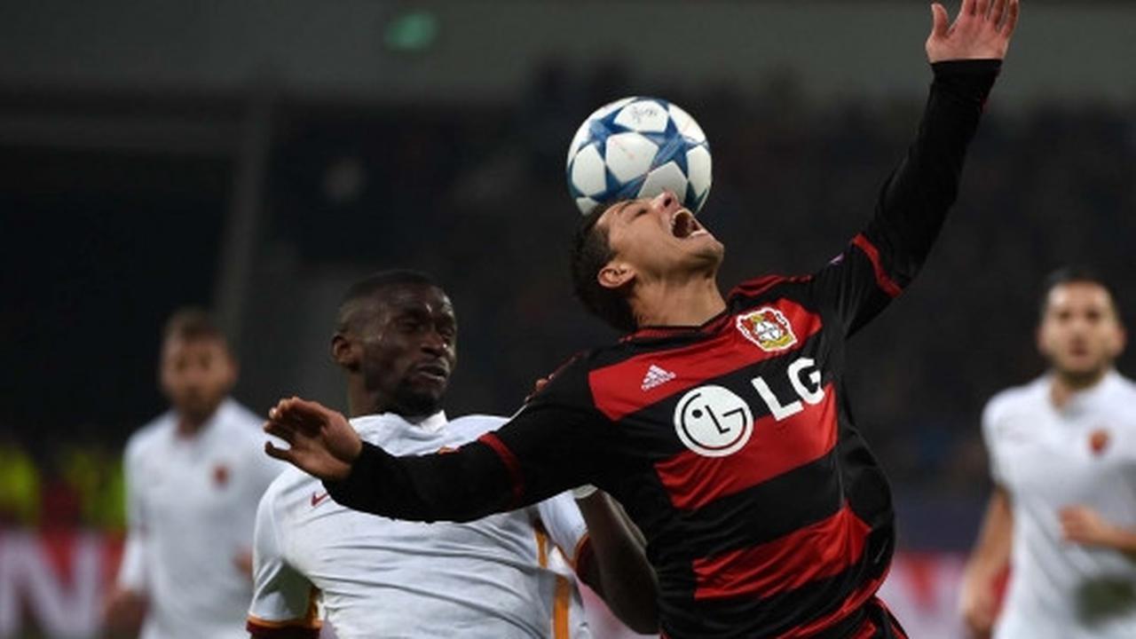 Duel sengit Leverkusen vs AS Roma berujung imbang 4-4
