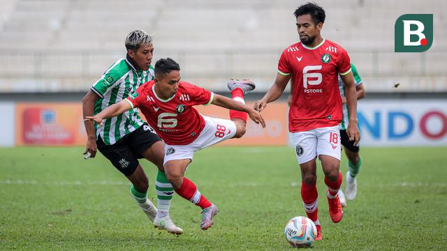 Foto: Aksi Sengit saat Bekasi City Menjamu Deltras FC di Babak 12 Besar Pegadaian Liga 2 2023 / 2024
