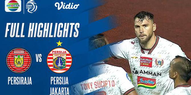 VIDEO: Highlights BRI Liga 1, Persija Jakarta Tundukkan Persiraja Banda Aceh Berkat Gol Penalti Marko Simic