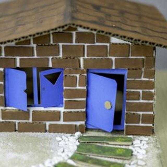 Cara Membuat Miniatur Rumah Dari Kardus Mudah Dan Murah