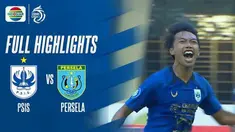 Berita Video, Highlights Pertandingan PSIS Semarang Vs Persela Lamongan pada Sabtu (4/9/2021)