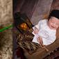 Gaya Anak Selebriti saat Pemotretan Baby Born. (Sumber: Instagram.com/clickportraiture dan Instagram.com/vanessaangelofficial)