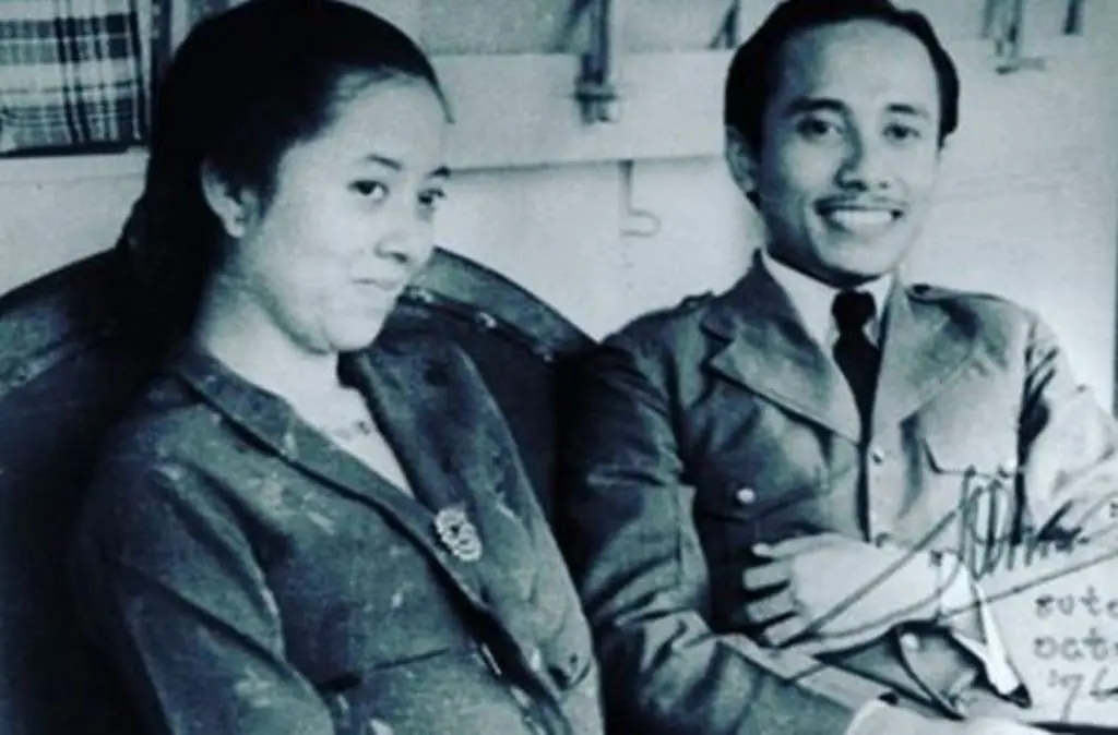 Bung Tomo dan sang istri Sulistina Sutomo (Sumber Foto: instagram.com/koransumeks)