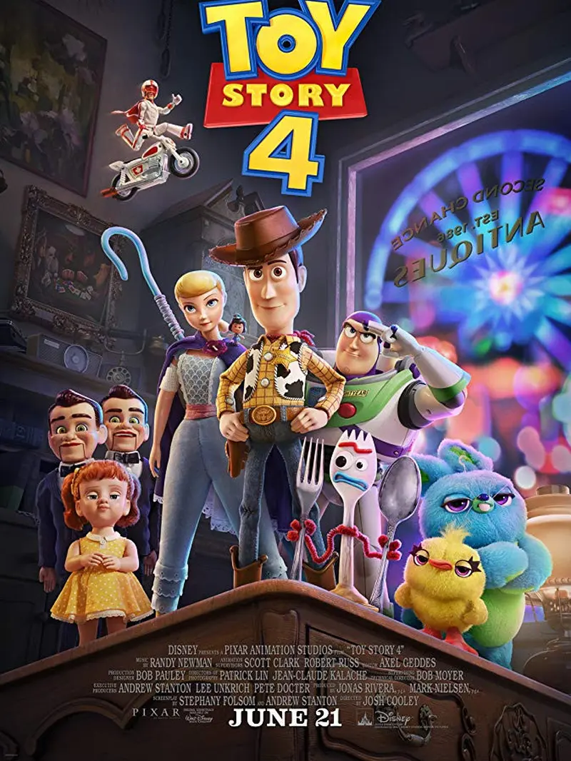 Poster film Toy Story 4. (Foto: Dok. IMDb/ Walt Disney)