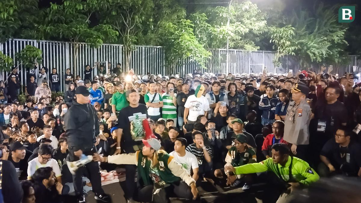 Persebaya Gagal Menang dalam 5 Laga BRI Liga 1, Bonek Demo