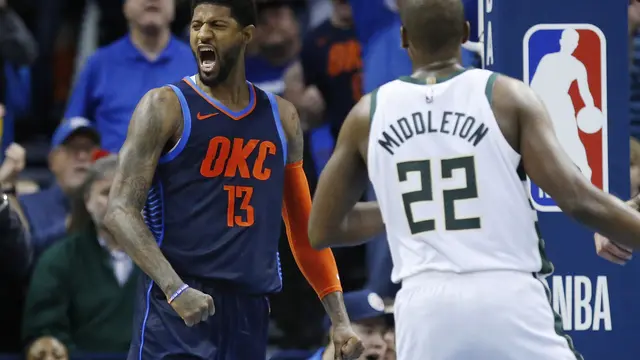 NBA: Selebrasi Paul George