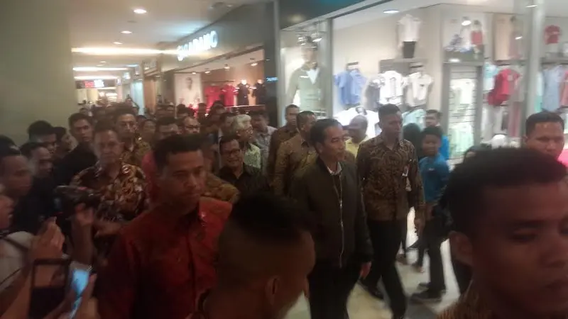 Jokowi di Balikpapan