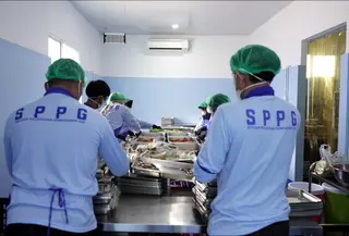 SPPG Babakan menegaskan bahwa tenaga kerja dari warga binaan tidak dipilih secara sembarangan. (Foto: Bakom RI)