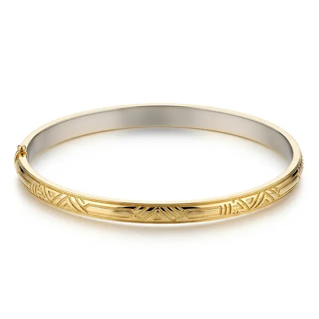 Gelang Emas Tipis 3 Gram (Image by Gemini AI)