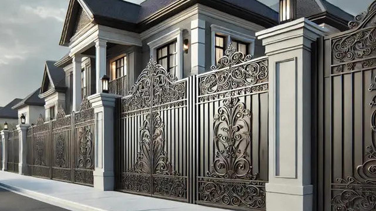 Model Pagar Besi Minimalis Mewah, Inspirasi Desain Elegan untuk Hunian Modern