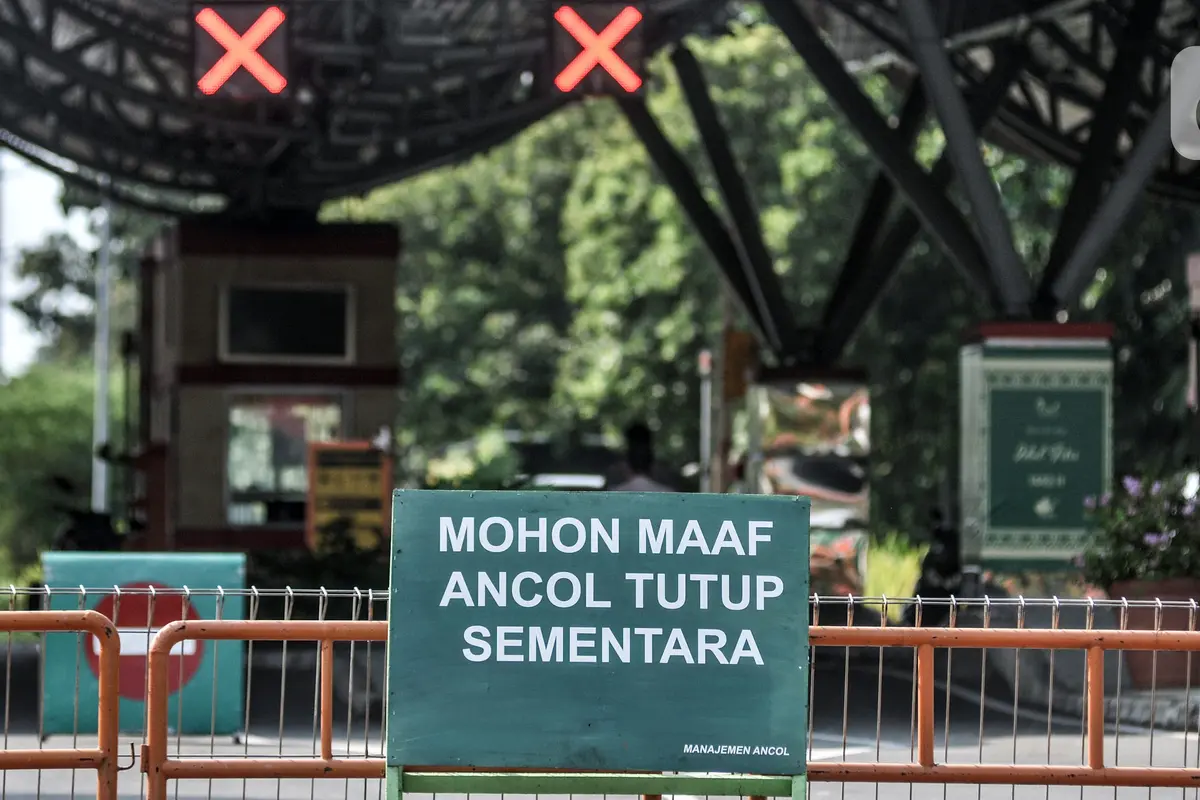 FOTO: Wisata Ancol Ditutup 2 Hari Imbas Kerumunan