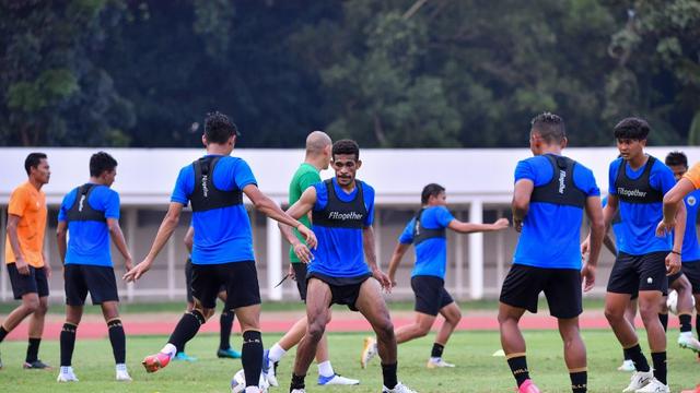 Timnas Indonesia sedang menggelar pemusatan latihan.