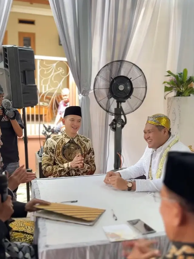Rezky Aditya Jadi Saksi di Nikah