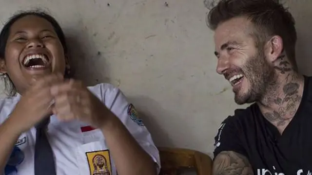 David Beckham dan Sripun