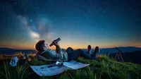 10 Kepribadian Orang yang Menyukai Langit Malam, Karakteristik Unik Pencinta Astronomi