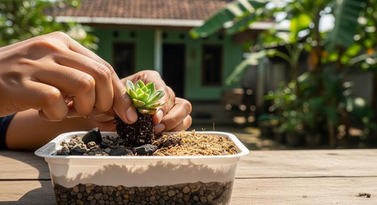 Cara Membuat Pot Tanaman dari Thinwall Bekas, Simpel dan Jadi Peluang Usaha