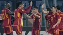 Agregat 3-1, Roma melangkah ke semifinal Liga Europa 2023/2024. (Filippo MONTEFORTE / AFP)