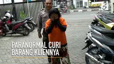 Seorang wanita mengaku paranormal dan mencuri barang milik klien.