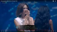 Sanly Liu Resmi Dinobatkan Menjadi Miss Universe Indonesia 2025