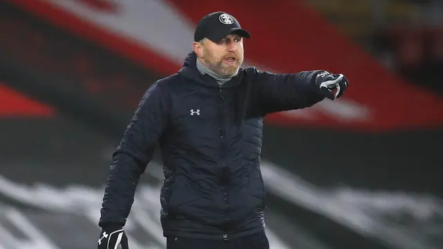 FOTO: Momen Tangisan Ralph Hasenhuttl Usai Southampton Taklukkan Liverpool di Liga Inggris
