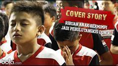 Ribuan anak berpastisipasi dalam Audisi Djarum Beasiswa Bulutangkis 2015 di GOR Djarum, 1-6 September 2015