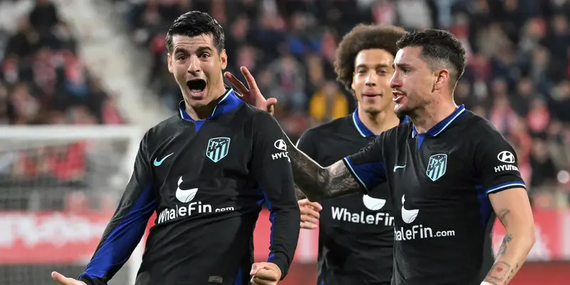 Liga Spanyol: Gol Tunggal Alvaro Morata Bawa Atletico Madrid Kalahkan Girona