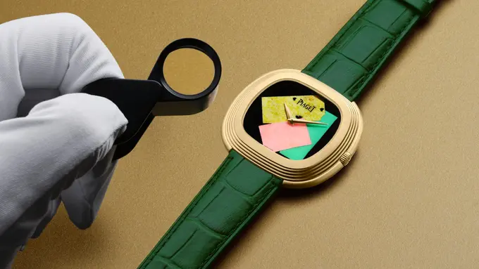 Terinspirasi Karya Seni Andy Warhol, Piaget Hadirkan Jam Tangan Berhias Batu Abstrak Edisi Terbatas 50 Buah di Dunia