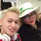 Jordan Ali dan Eva Manurung sepulang dari Thailand. (Instagram @jordan_ali0992)