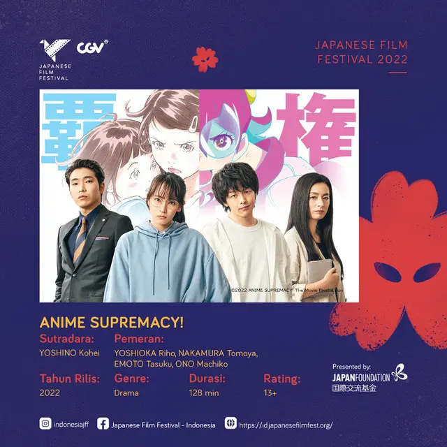 Japanese Film Festival 2022 Hadir di Yogyakarta Pertama Kali setelah