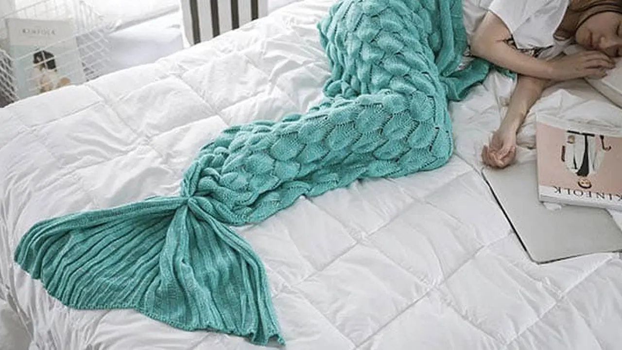 Selimut Mermaid, Kehangatan Unik yang Baru Bagi Anda