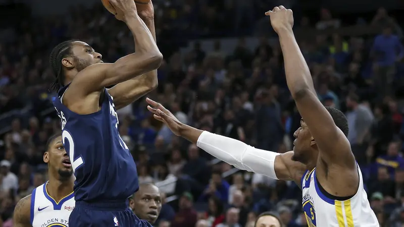 NBA: Warriors Kalah Tragis di Kandang Timberwolves