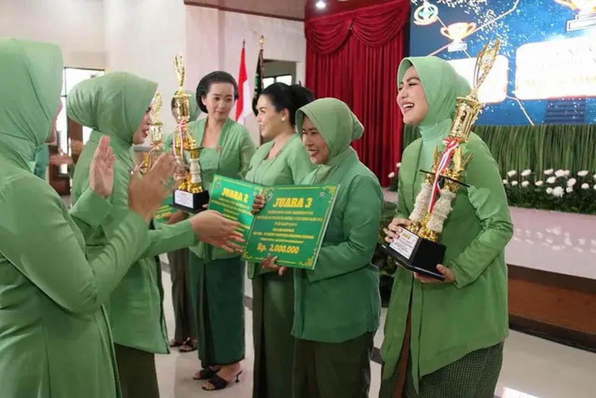 Peringatan HUT Persit yang ke-78&nbsp;