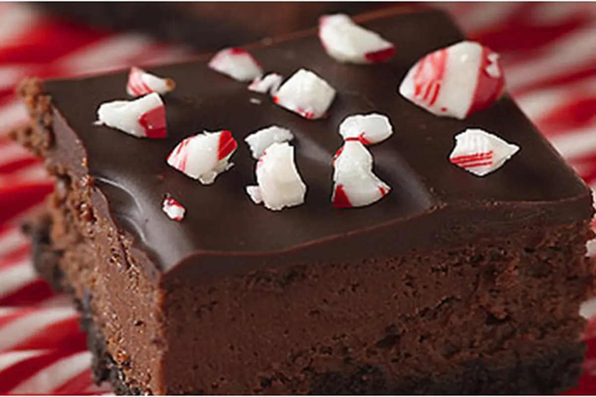 Christmas Chocolate Cheesecake (c) foodnetwork