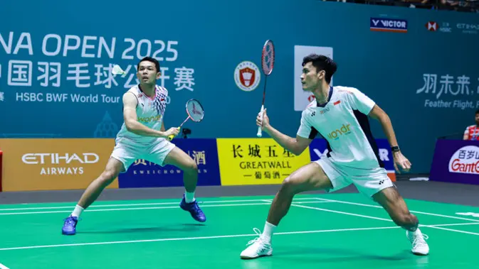Fajar/Fikri Juara China Open 2025, BNI Apresiasi Komitmen dan Konsistensi Atlet Bulu Tangkis Indonesia