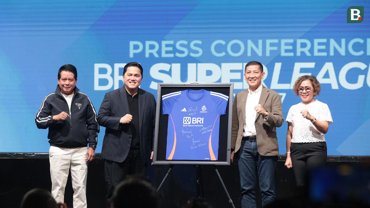 Bukan Cuma Hiburan, Erick Thohir Sebut BRI Super League Makin Berdampak Positif buat Perekonomian
