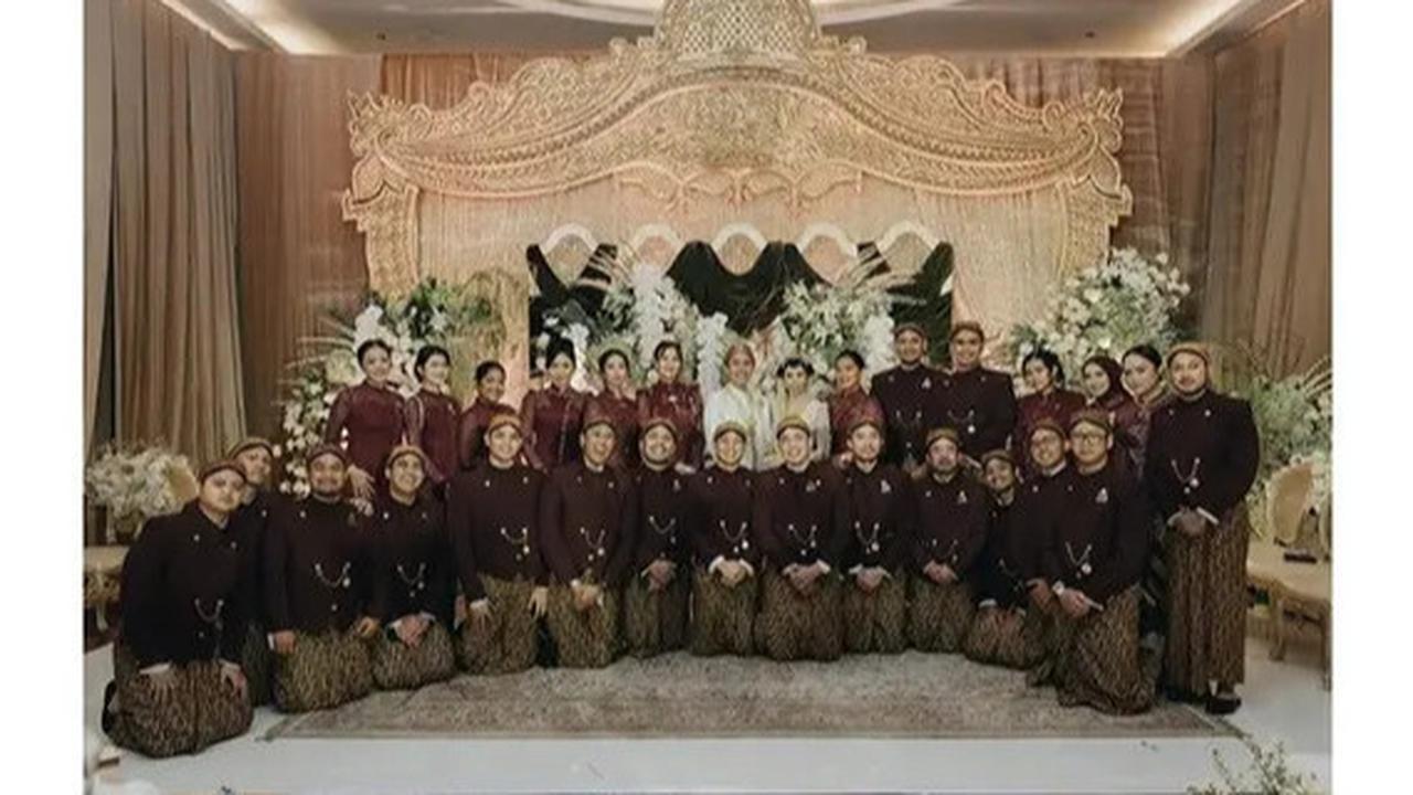 Potret Cantik Bumil Aaliyah Massaid Jadi Bridesmaid Pernikahan Sangun Ragahdo, Ada Menteri Kabinet Merah Putih Sebagai Saksi Pernikahan