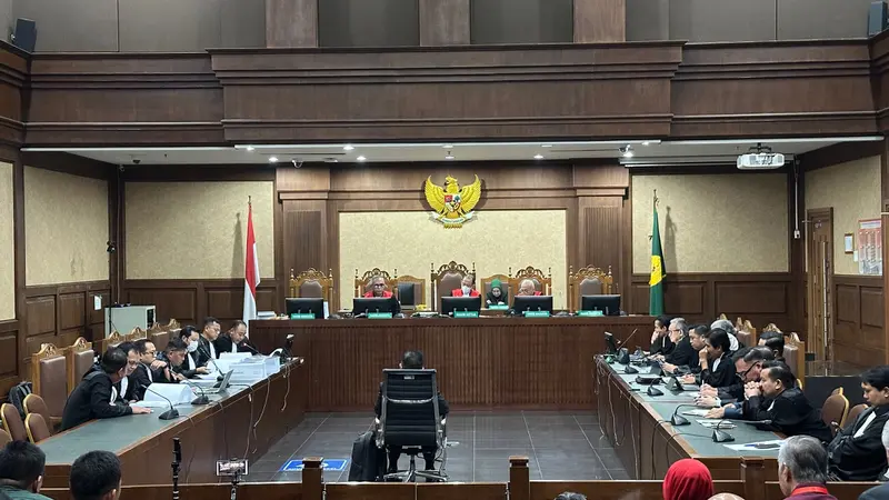 Jaksa menuntut majelis hakim menjatuhkan pidana penjara selama 7 tahun terhadap terdakwa Hasto Kristiyanto.