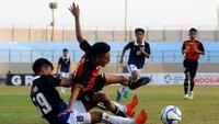 Timor Leste U-16 mengalahkan Kamboja 2-1 Kamis (2/8/2018) di Stadion Gelora Joko Samudro, Gresik. (Bola.com/Zaidan Nazarul)