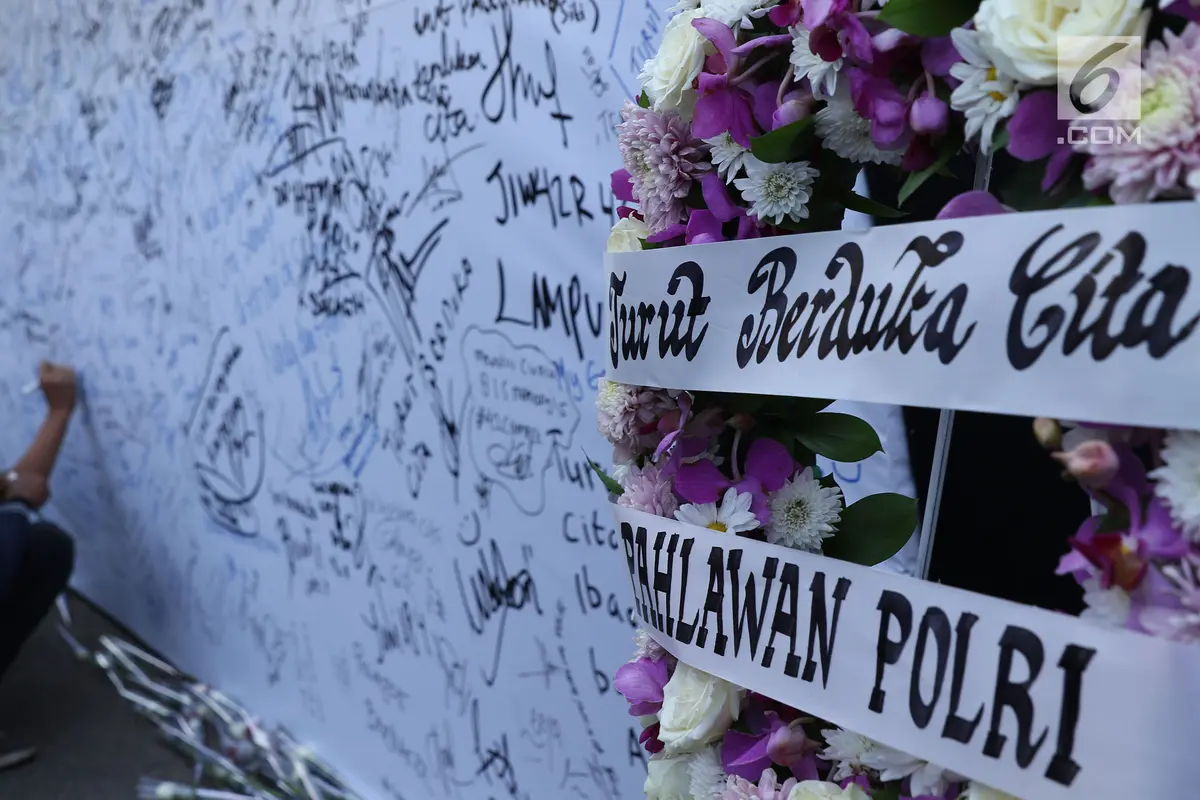 Warga Beri Dukungan Buat Polri
