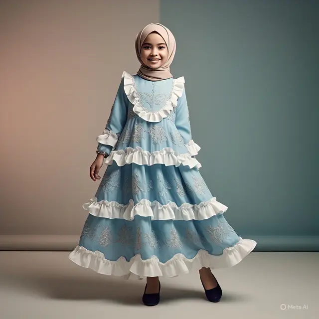 6 Model Baju Anak Perempuan Terbaru Muslim, Trendy untuk Berbagai Acara di 2025