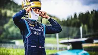 Sean Gelael saat mengikuti race 1 seri perdana Formula 2 2020 di Sirkuit Red Bull Ring, Austria, Sabtu (4/7/2020). (Istimewa)