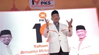 Partai Keadilan Sejahtera (PKS) menggelar tasyakuran ulang tahun ke-19 secara luring dan daring, Selasa (20/4/2021).