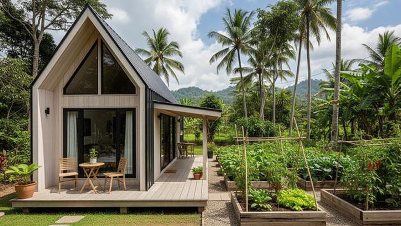 7 Model Rumah Mungil Tapi Punya Kebun dan Teras Samping yang Lega, Inspirasi Hunian Asri Modern