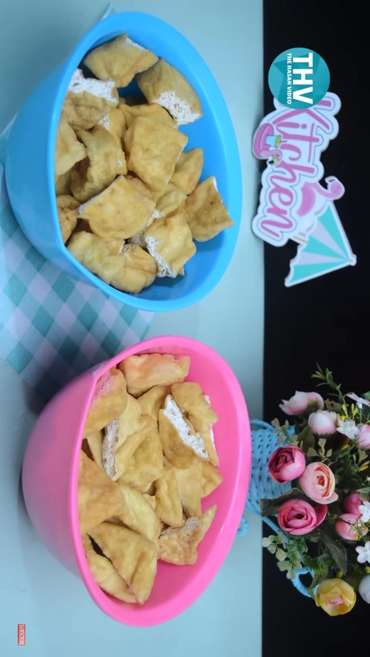 Siapkan dan Bersihkan Tahu