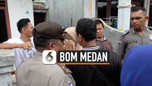 Tiga kerabat terduga pelaku bom bunuh diri di Mapolrestabes Medan dijemput pihak kepolisian untuk jalani pemeriksaan pada Rabu (13/11/2019) siang.