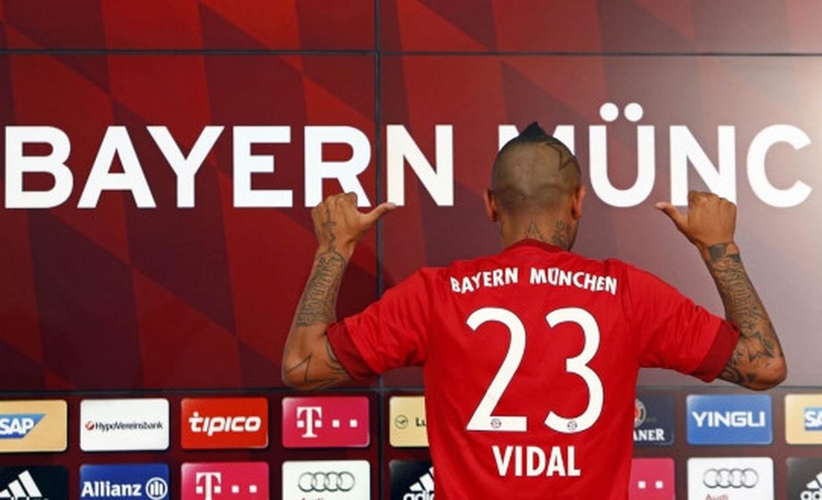 Semringah Arturo Vidal resmi berkostum Bayern Munich