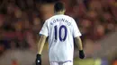 Manchester City's Robinho walks during the Middlesbrough versus Manchester City premiership match in Middlesbrough, on October 29, 2008. AFP PHOTO/CRAIG BROUGH